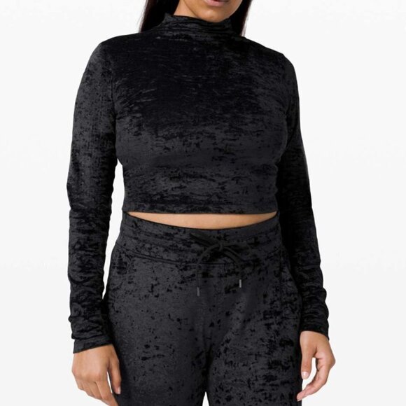 lululemon all aligned mock neck long sleeve - Picture 1 of 3